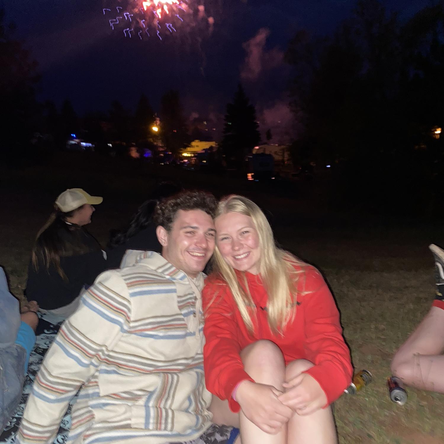 First 4th of July together