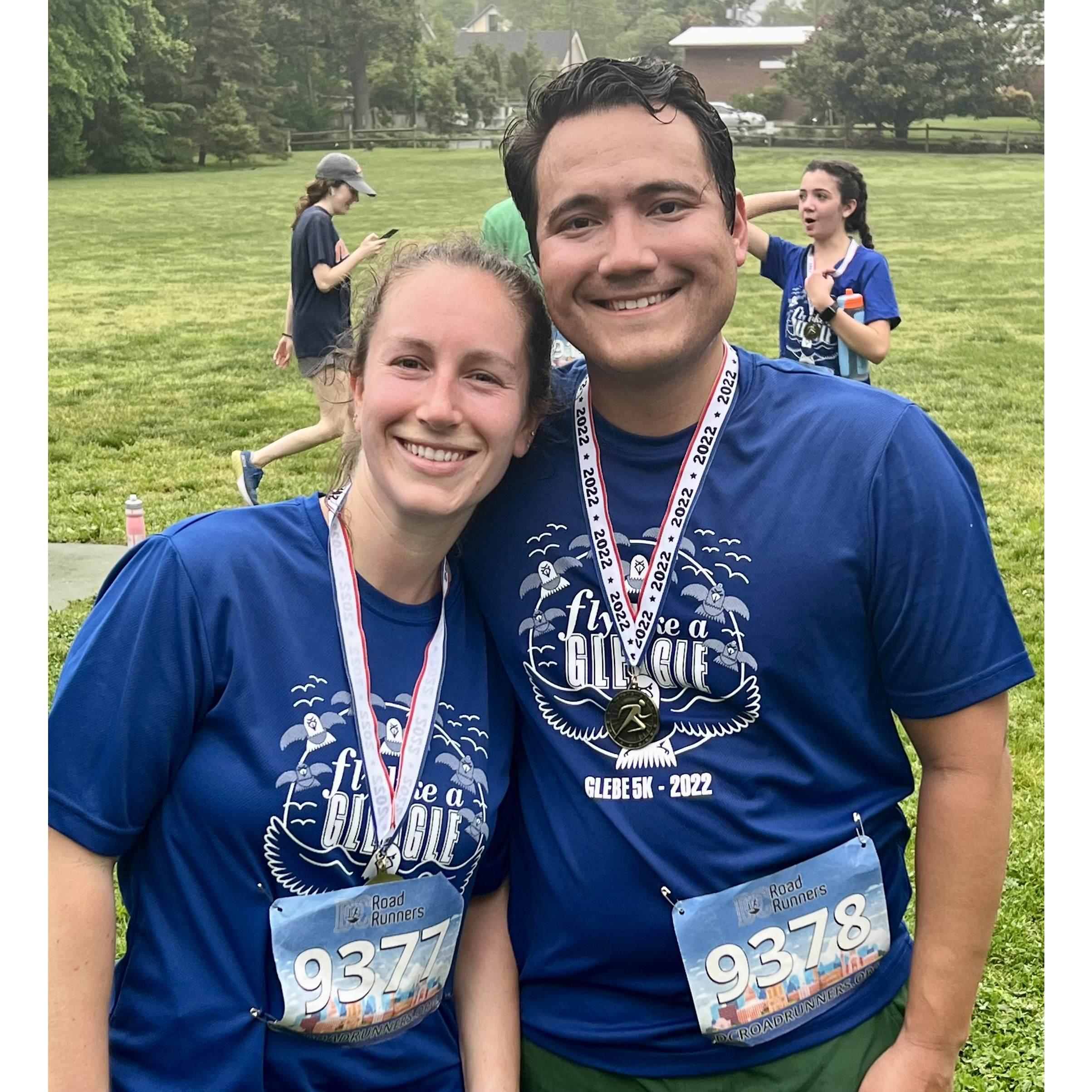 Glebe's annual 5k; May 2022