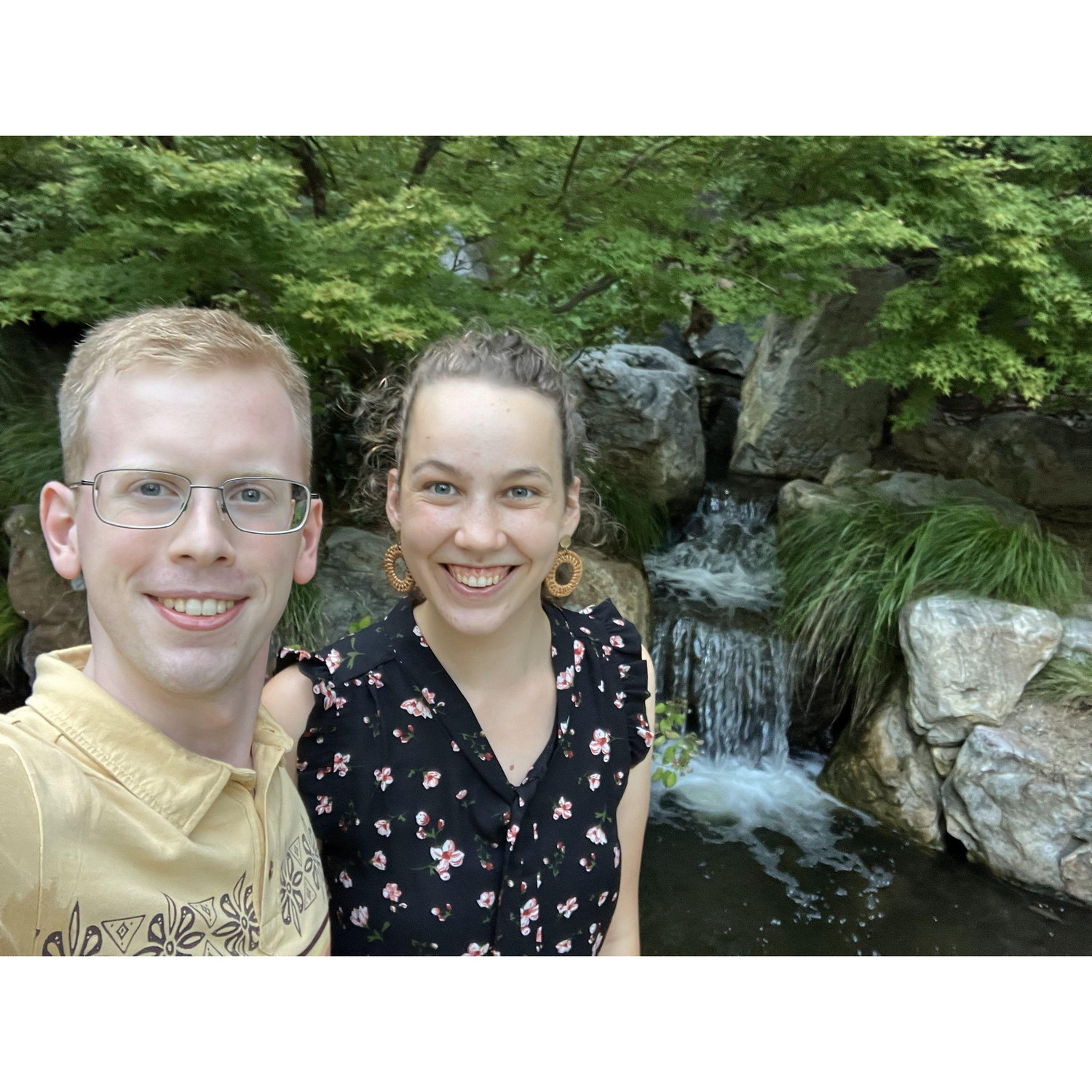 A walk together at Duke Gardens