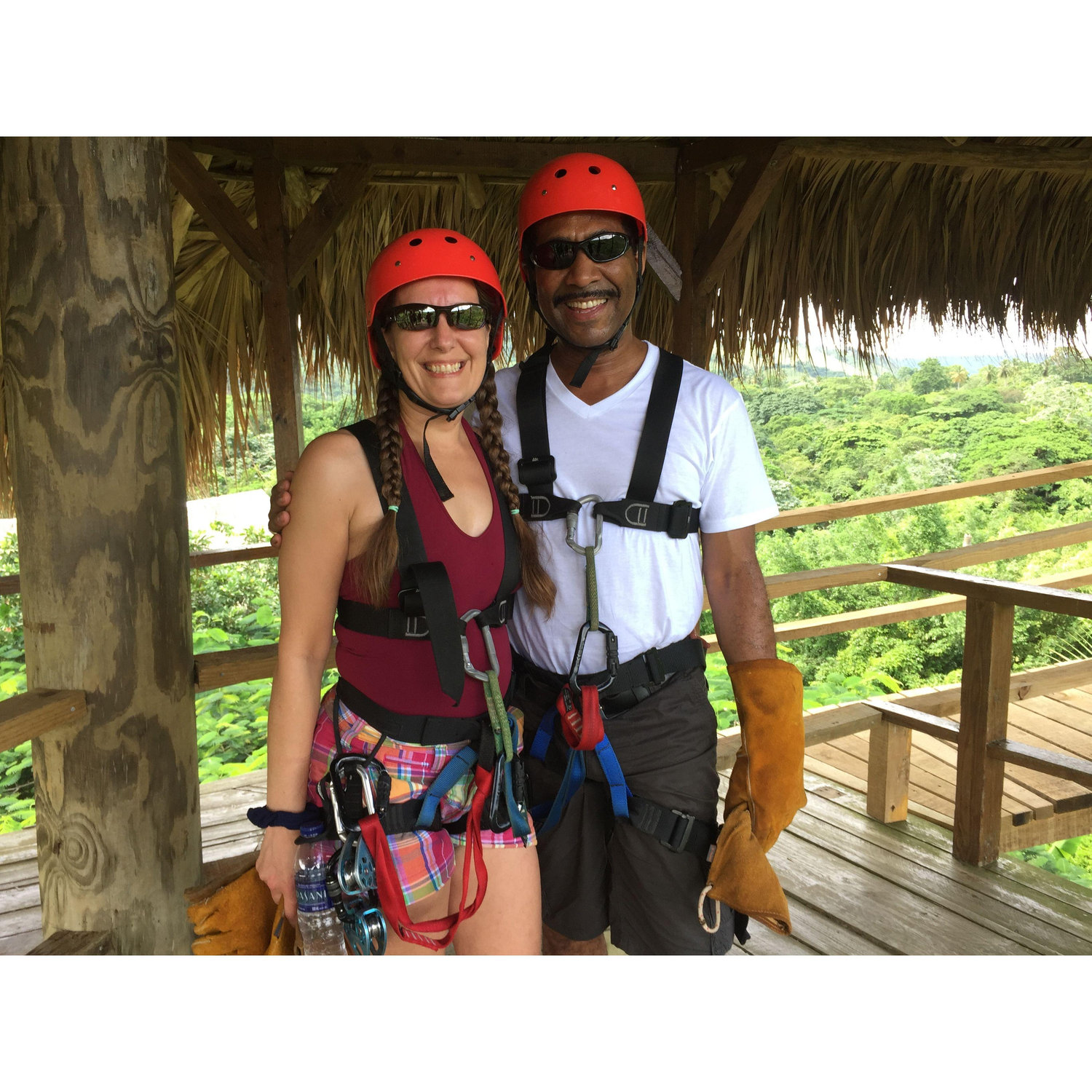 Ziplining Yaaay!