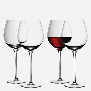 Red Wine Glass, Set of 4