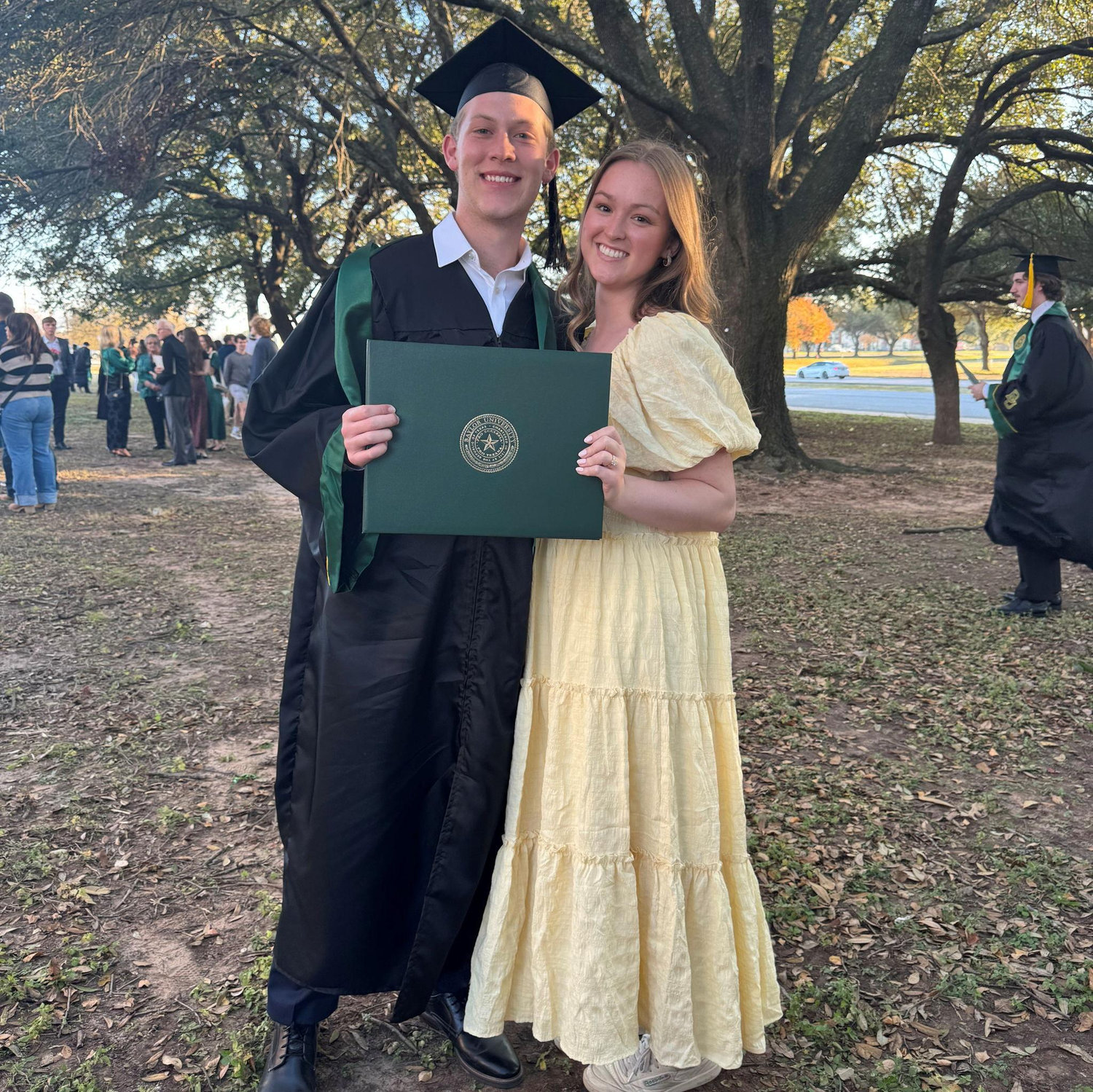 Jeremys Graduation! (2 days after we got engaged)