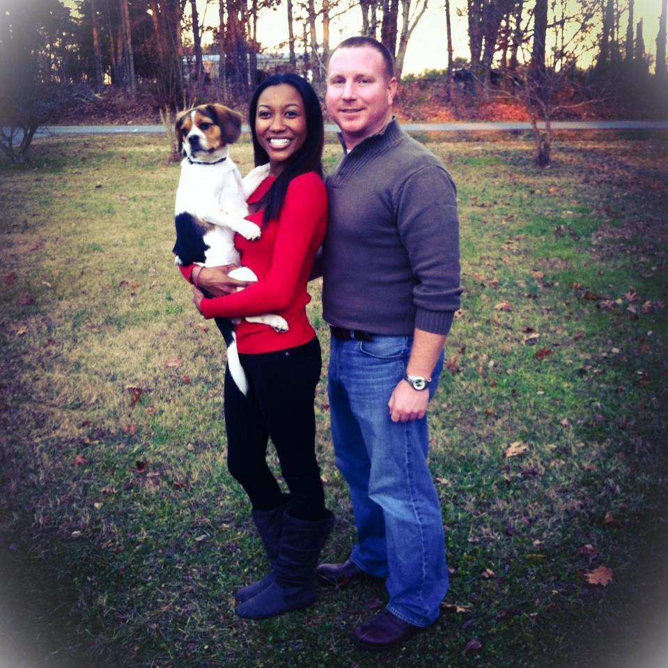 Christmas Day 2014 at The Britton's with precious Pete! :)