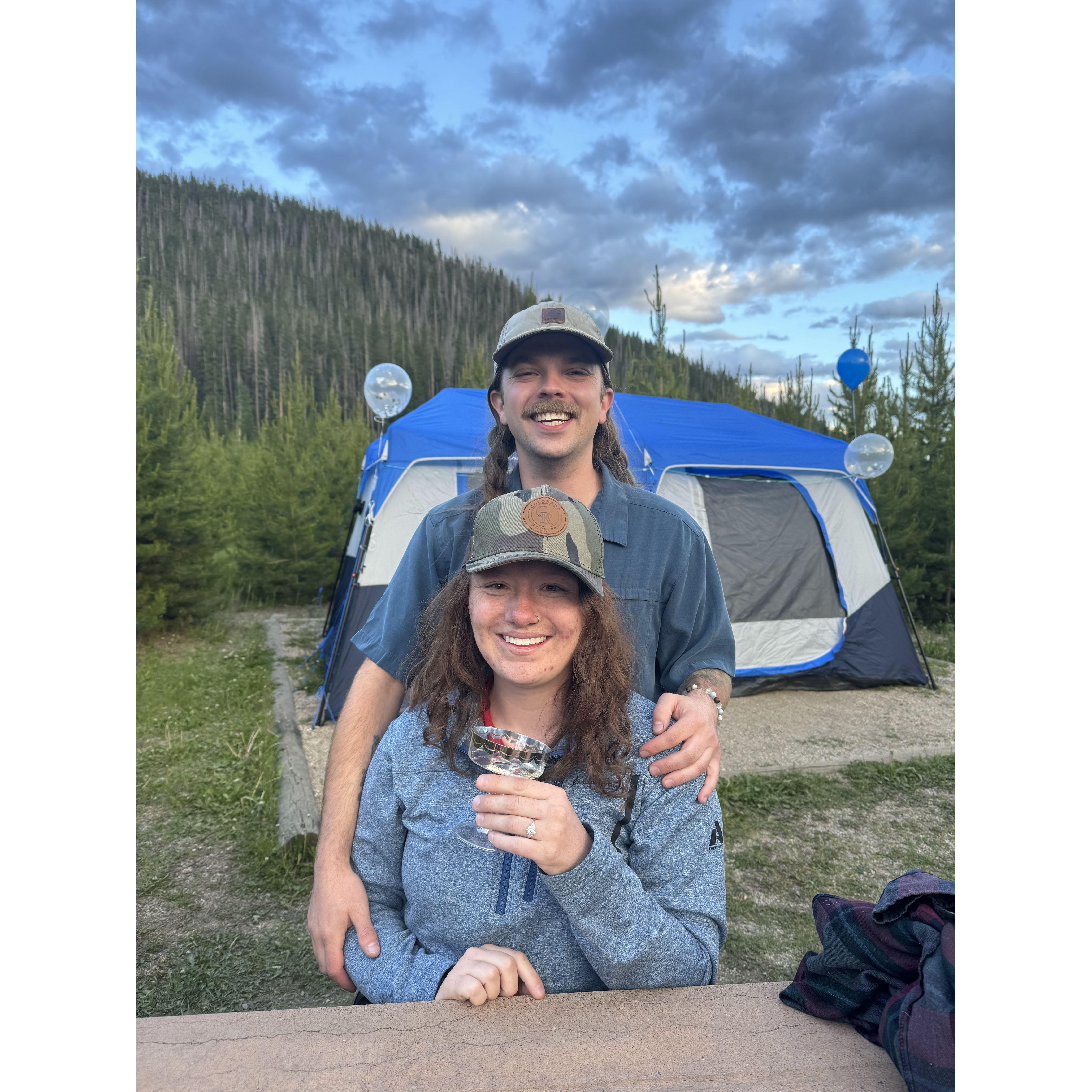 The best thing to celebrate - being engaged!