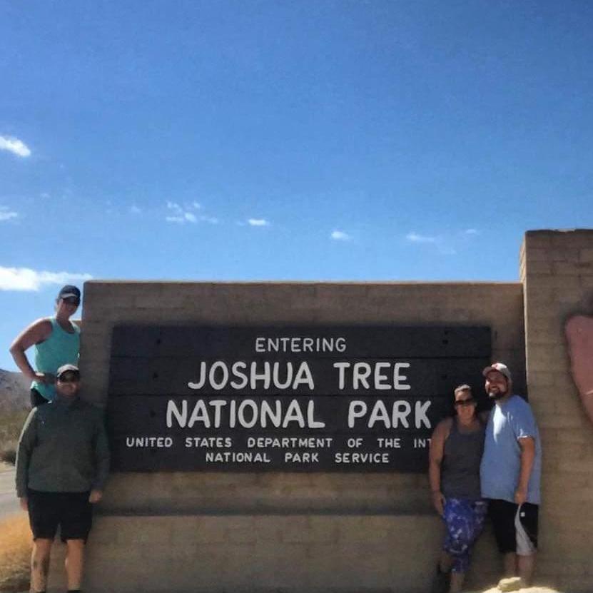 Joshua Tree with Eva and David. September 2018.