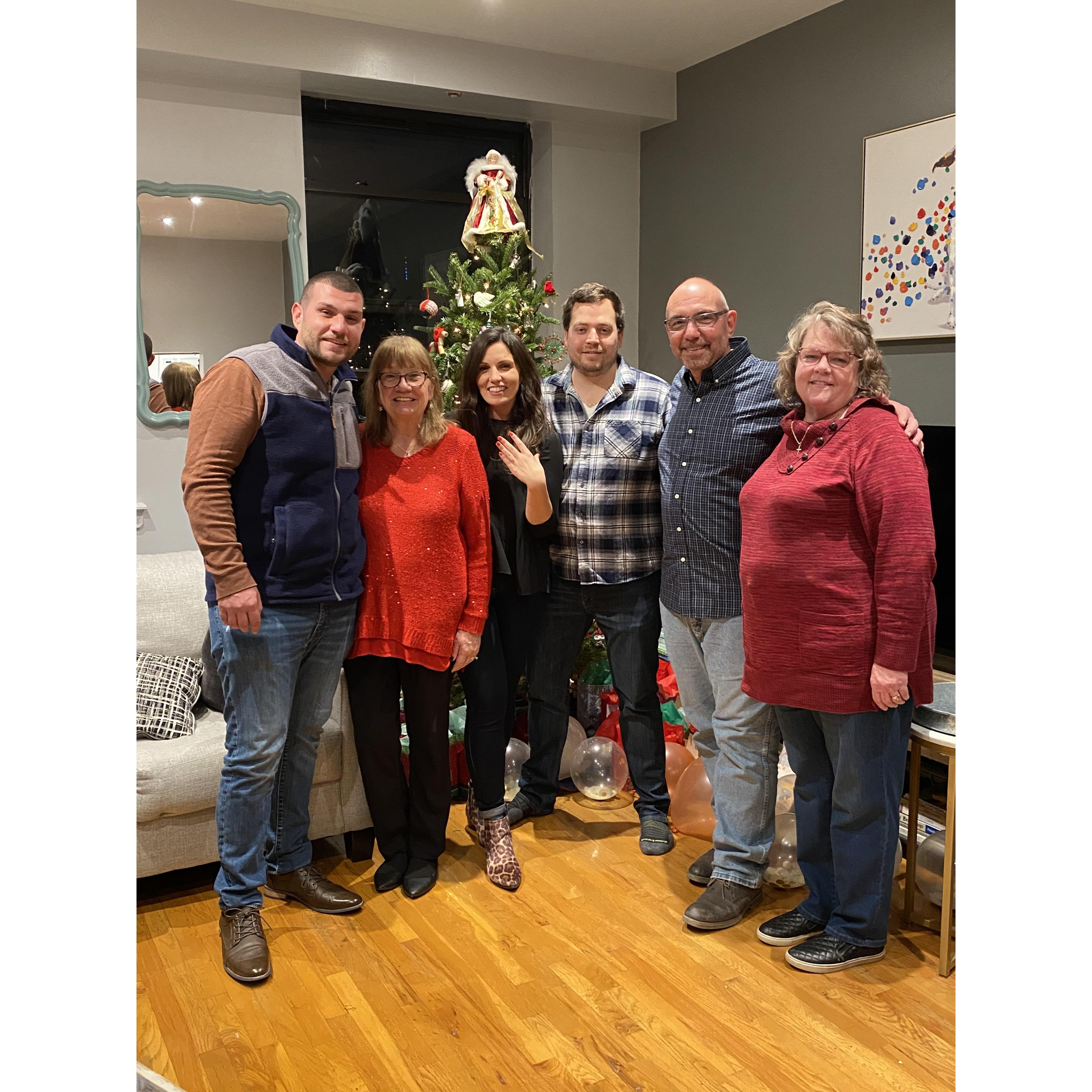 Our engagement night! 
December 12, 2020