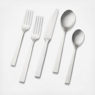 Clark Satin 20-Piece Flatware Set, Set of 4