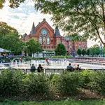 Washington Park and Music Hall