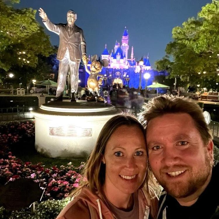 Ben's first time at DisneyLand!