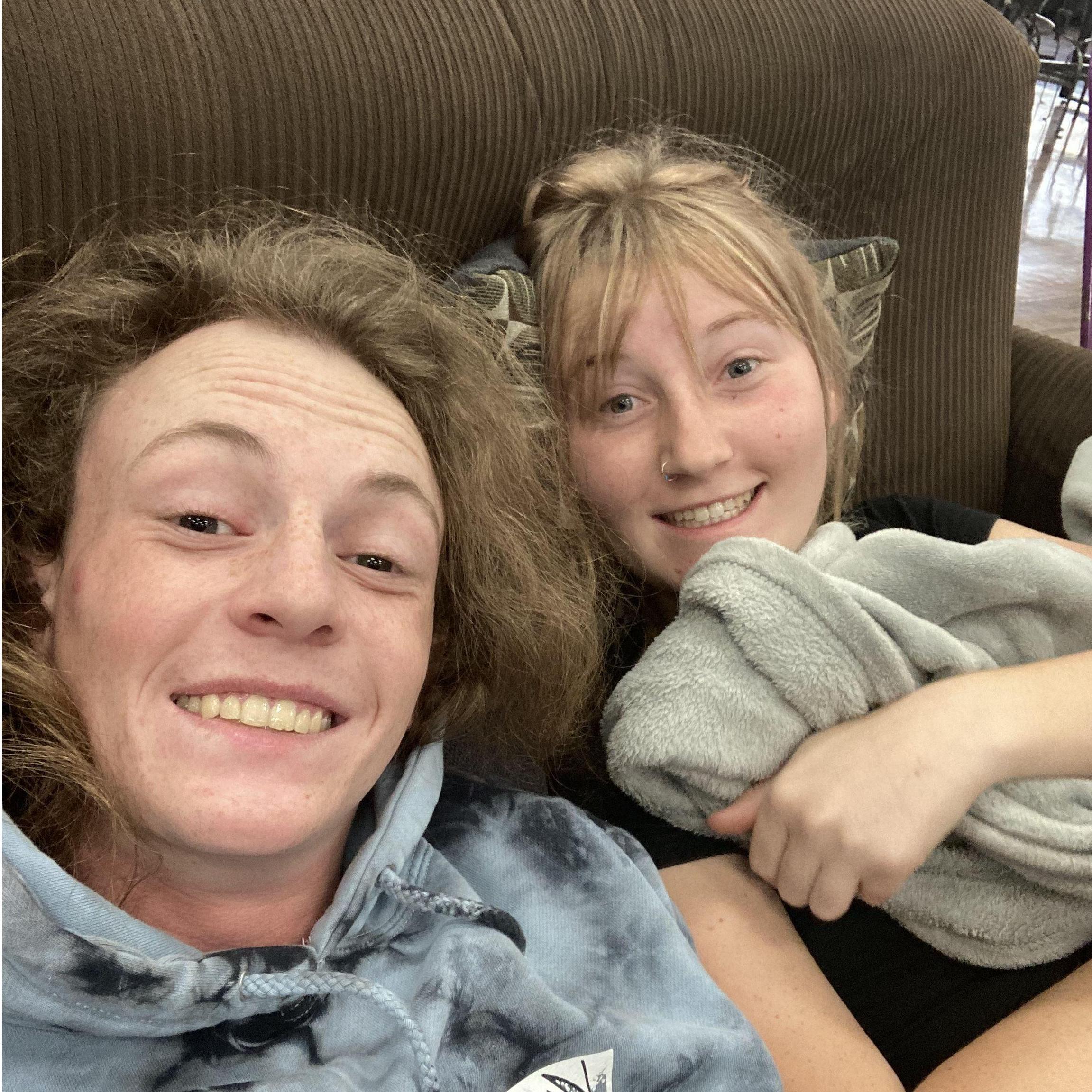 Pulling an all-nighter over Thanksgiving Break right before Fletcher asked Maddie on their first date