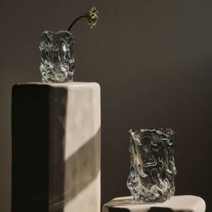 virelle vase — large — clear