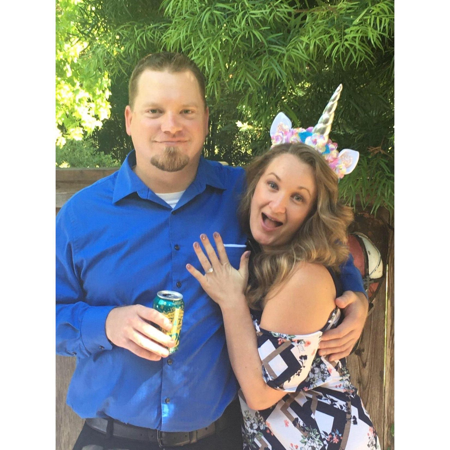 We’re getting married!
