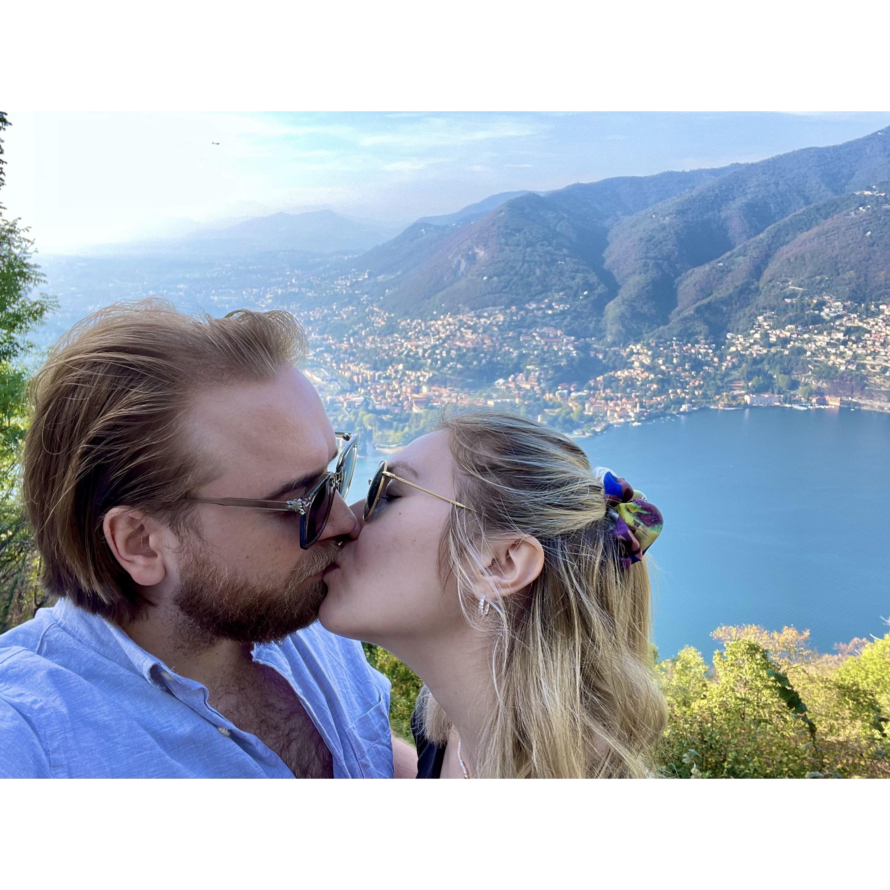 Our first trip to Italy, in Bellagio on Lake Como!