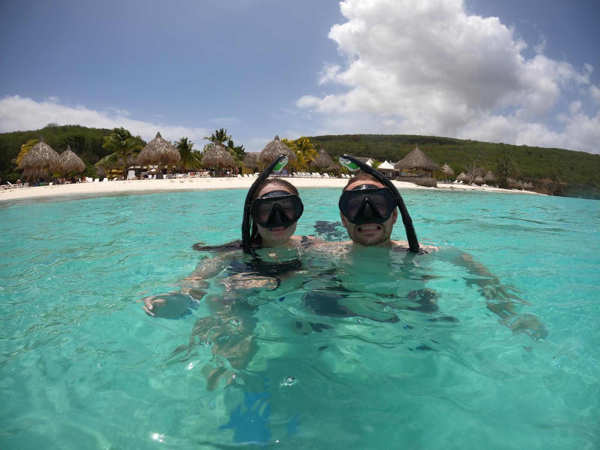 2020: Patrick's first time in Curacao!
