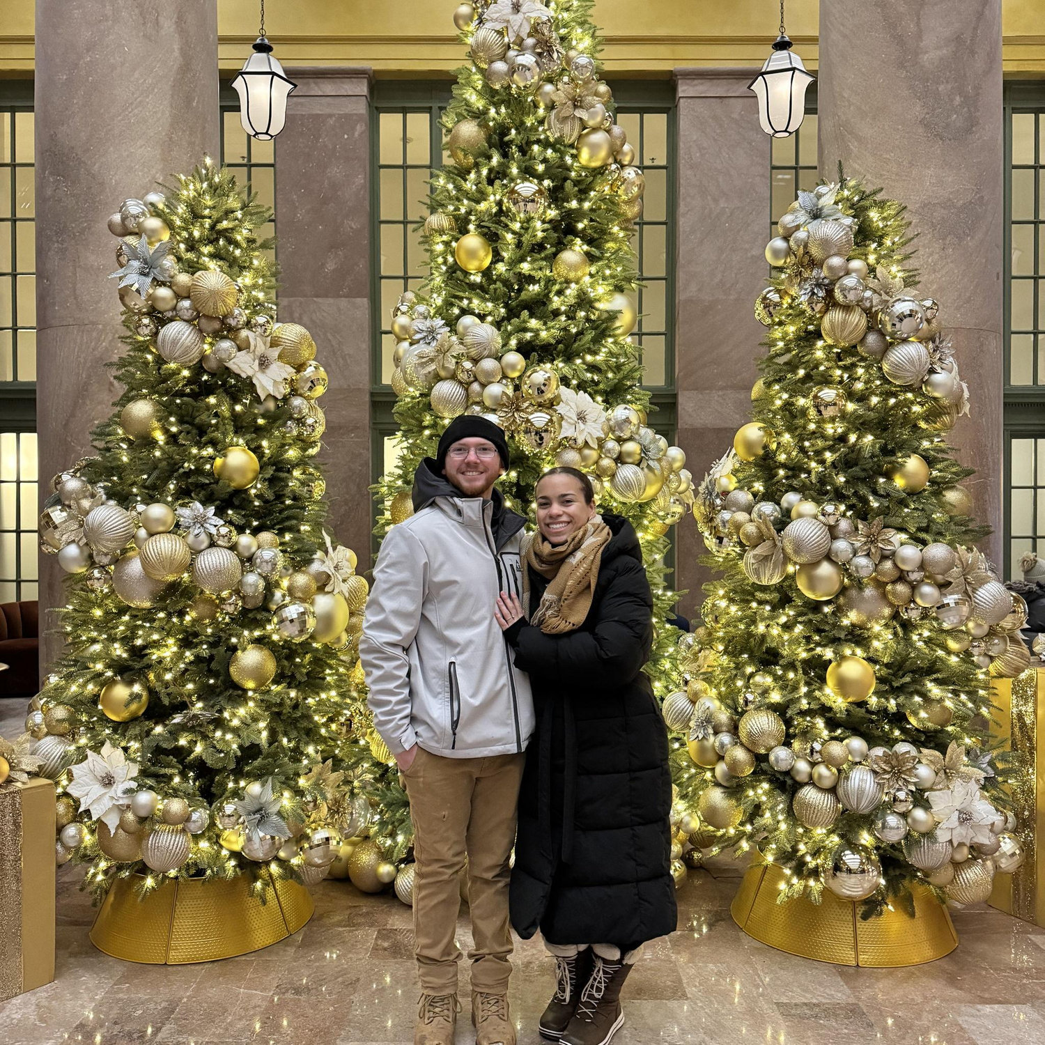 Our double date at the European Market at Union Depot in December ’25.