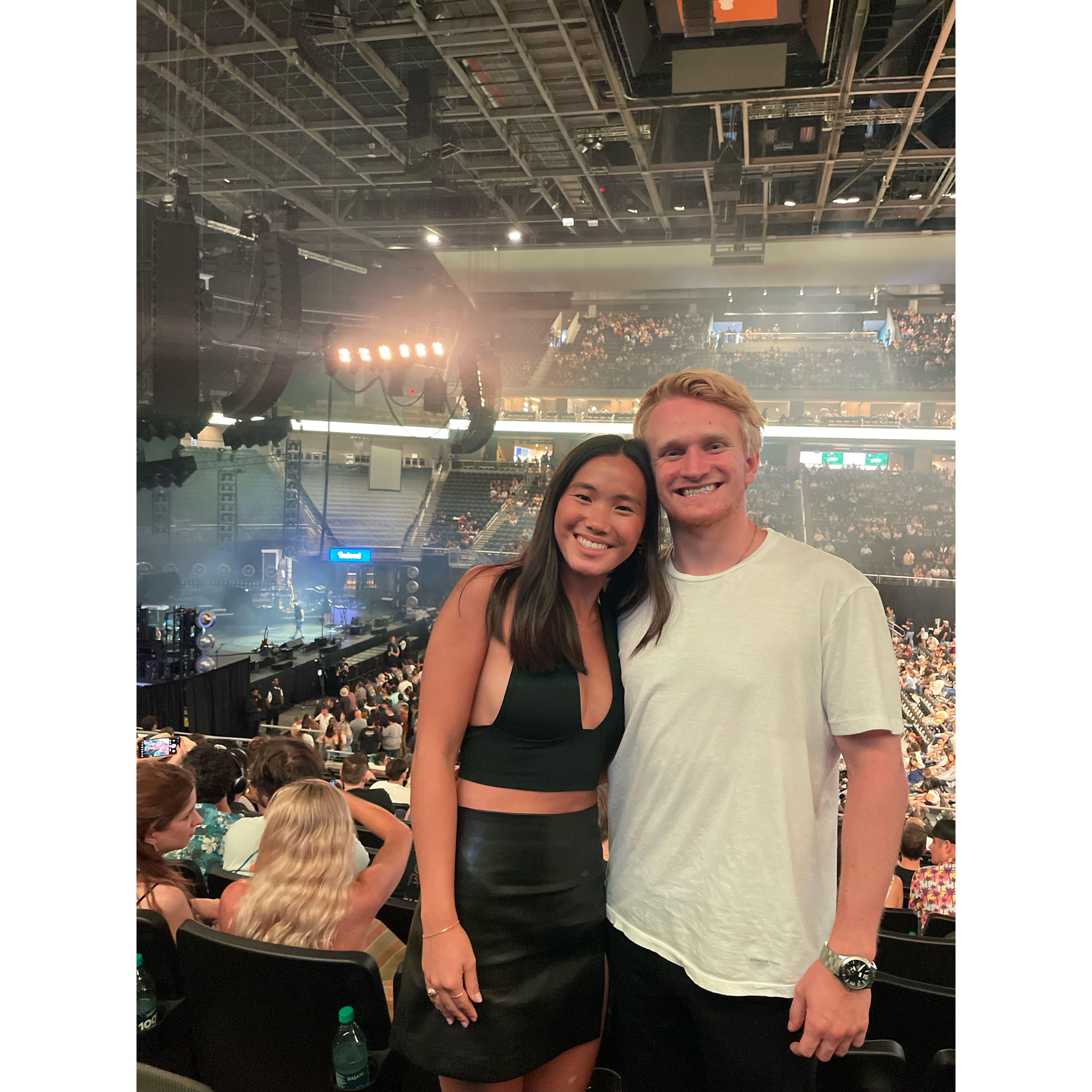 Saw Connor's favorite band, Cage The Elephant, in Austin at the Moody Center. July, 11 2024.