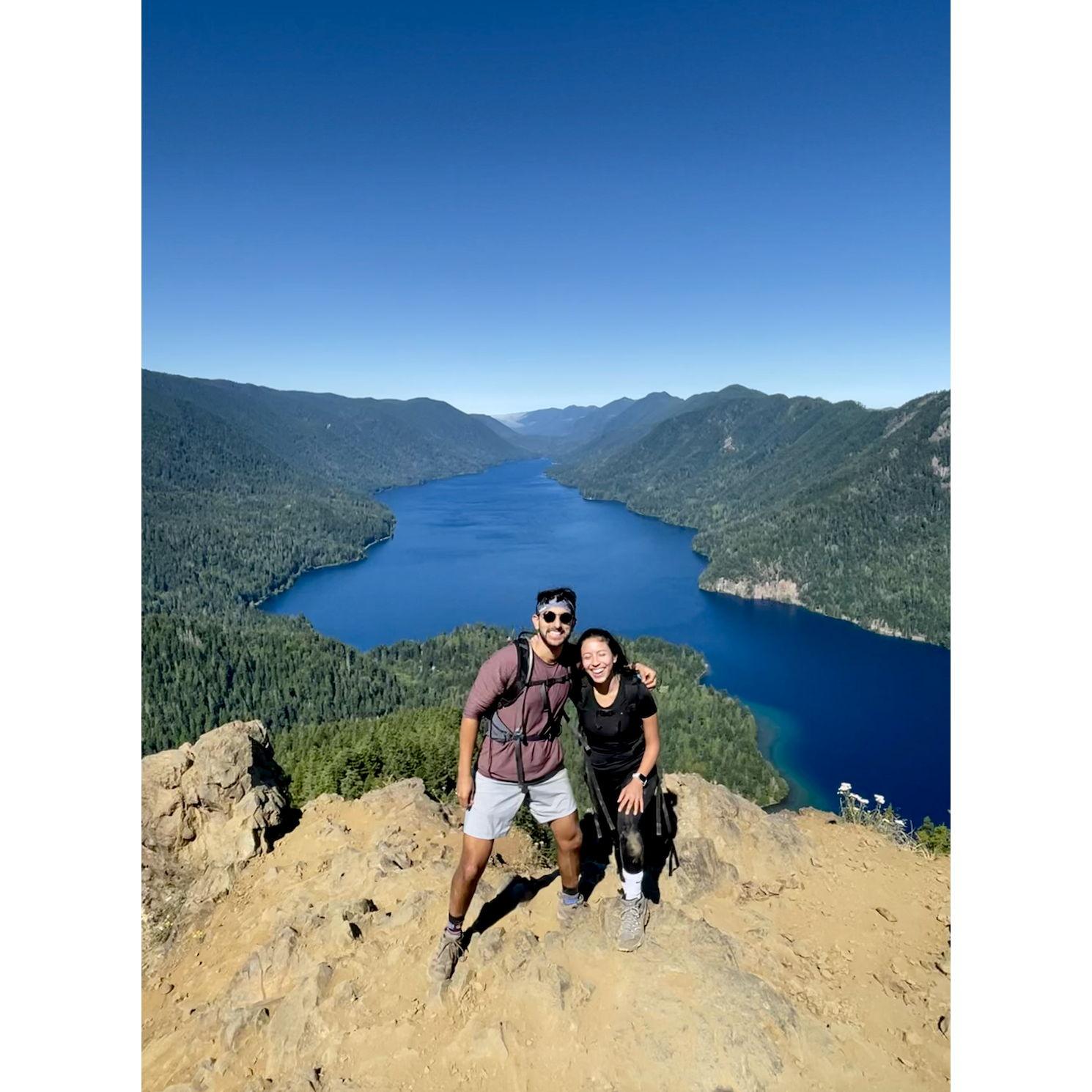 Hiking in Olympic National Park