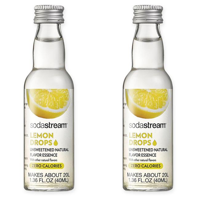 SodaStream® 2-Pack Lemon Fruit Drops Drink Mix