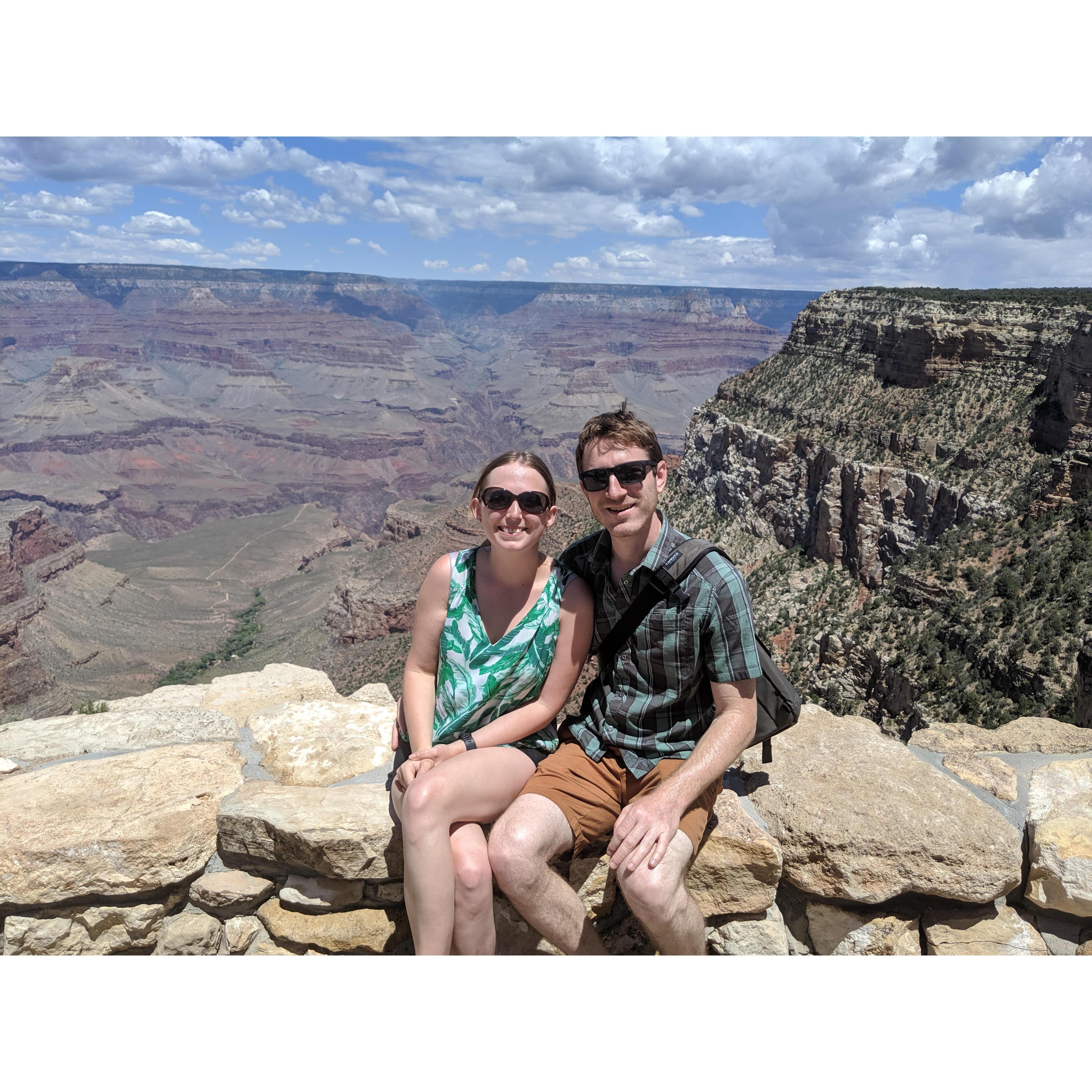 Forrest's first trip to the Grand Canyon!