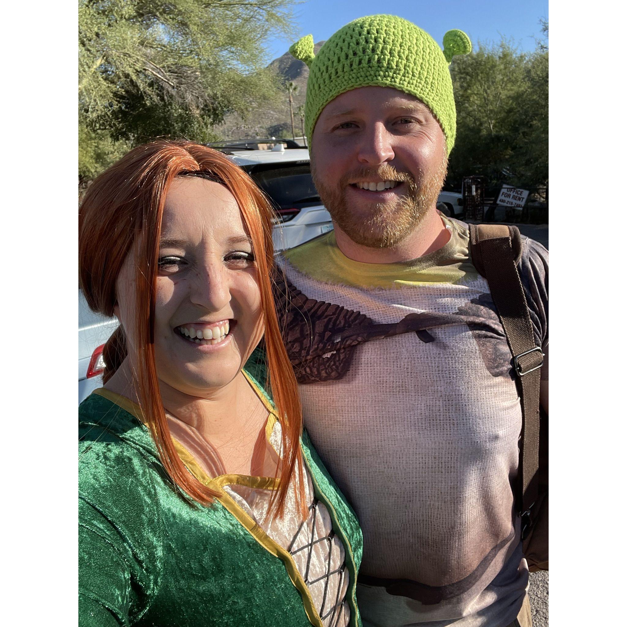 Scarevenger Hunt : Our theme was Shrek