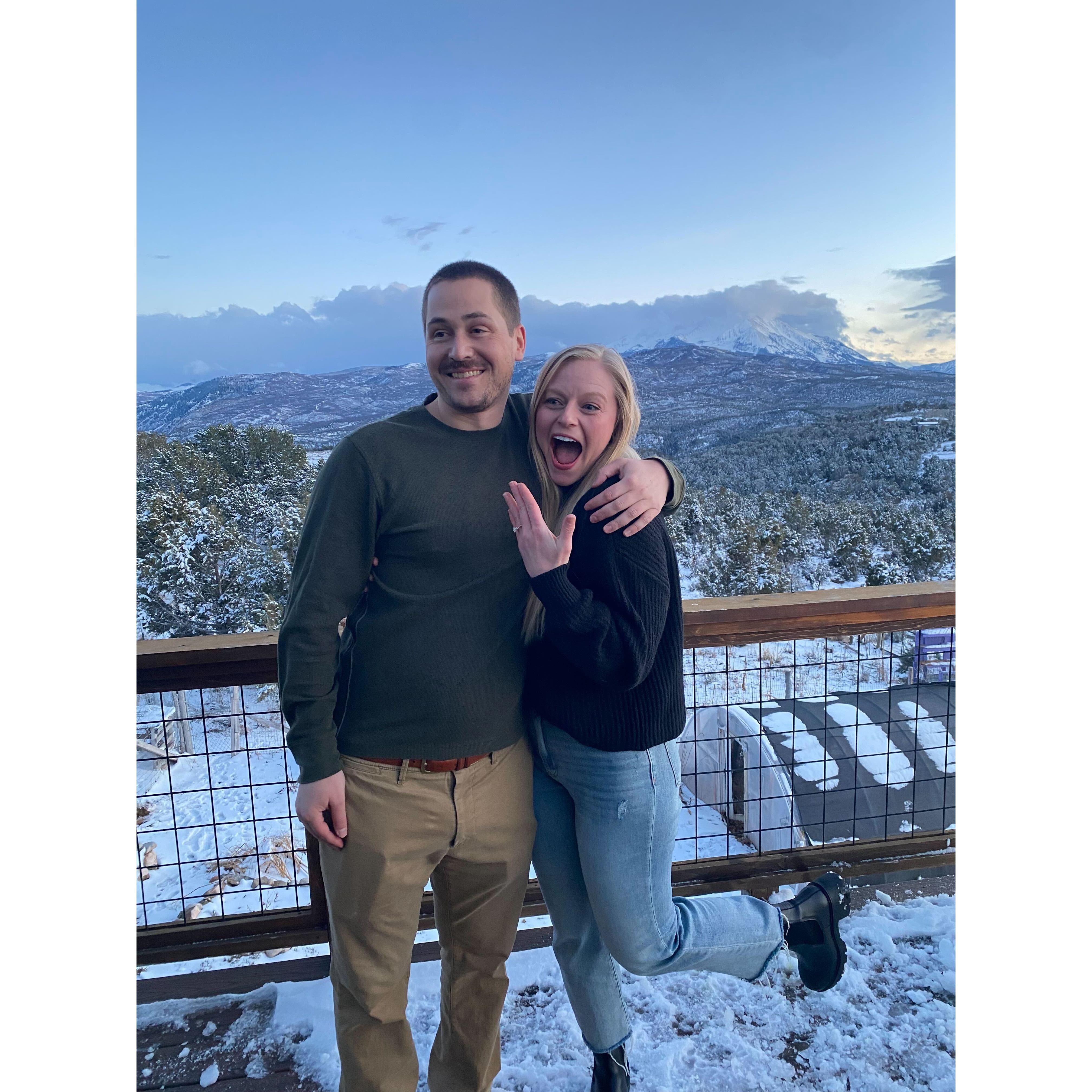 Right after she said YES! 3/14/24, Carbondale CO