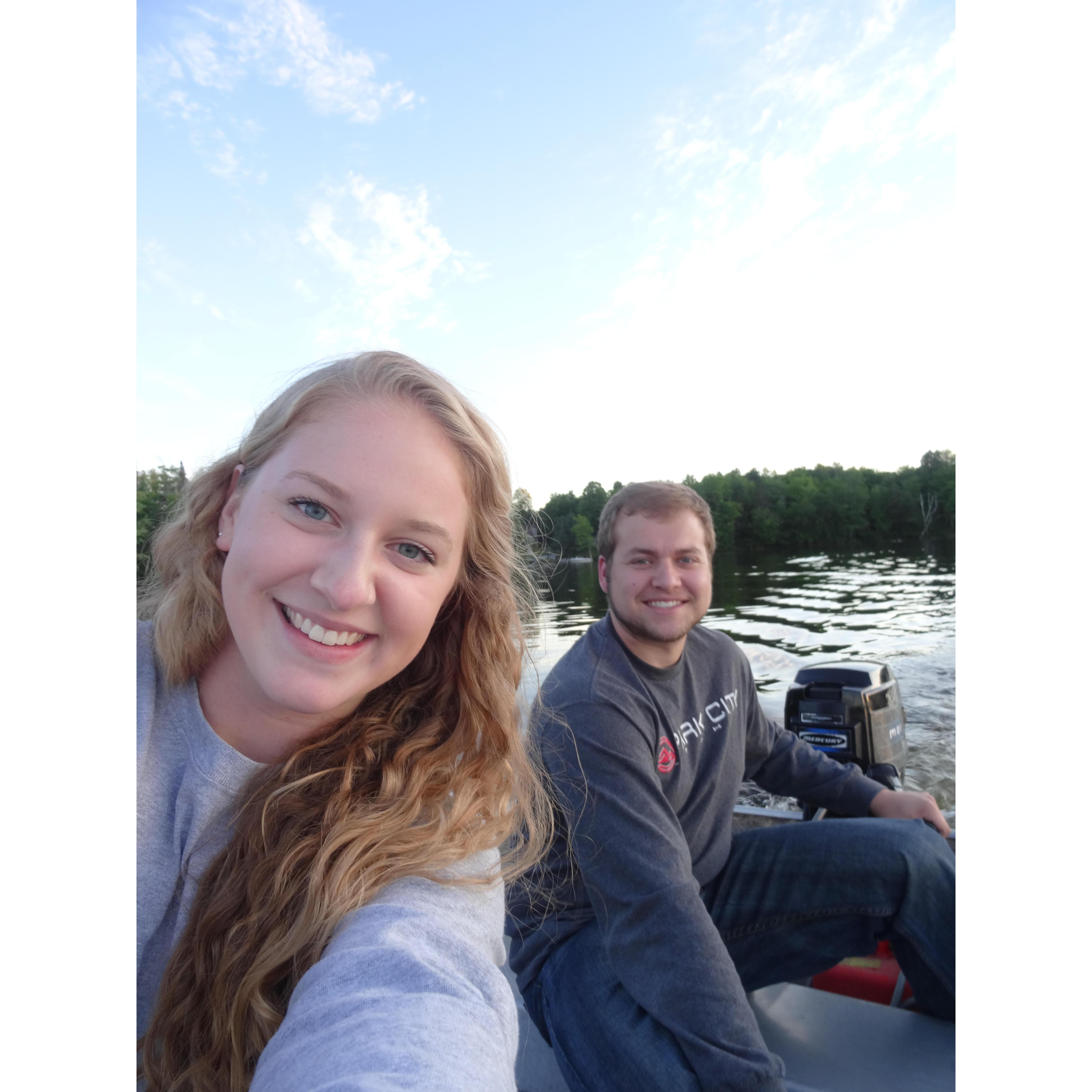 July 2014 - the Upper Peninsula of Michigan with Stephen's family