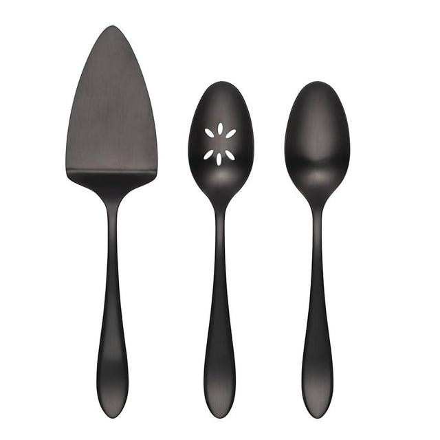 Cambridge Silversmiths 50177TCKWP43DS Waldwick Black Mirror 3-Piece Hostess Set