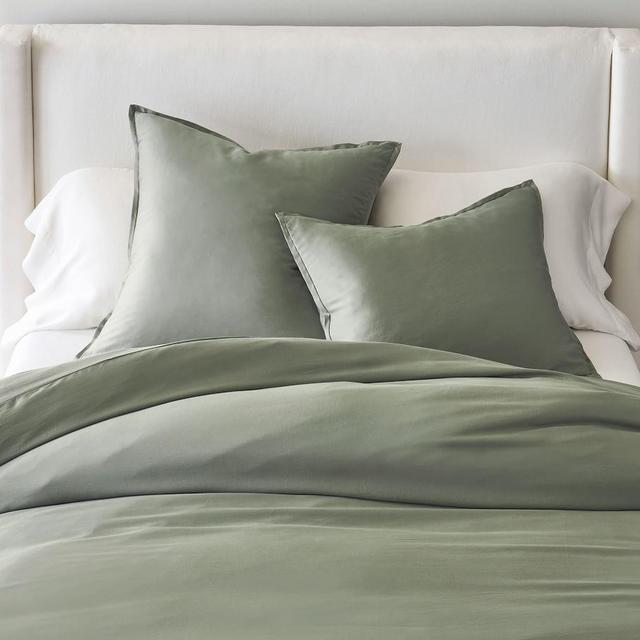 Eucalyptus Casual TENCEL™ Duvet Cover, King/Cal. King