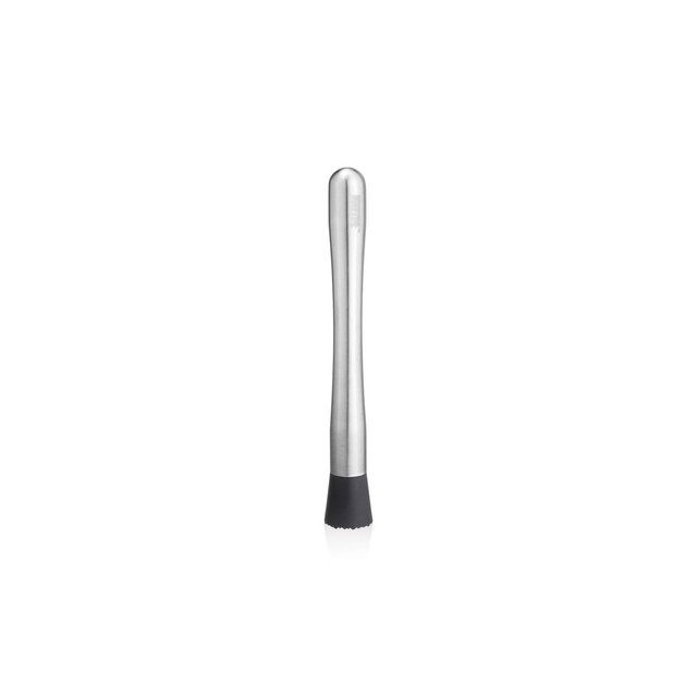 Innovine Stainless Steel Muddler, Ergonomic Design w/ Non-Scratch Plastic Foot, Perfect for Cocktails, Mojitos, Home Bar Accessories, Set of 1