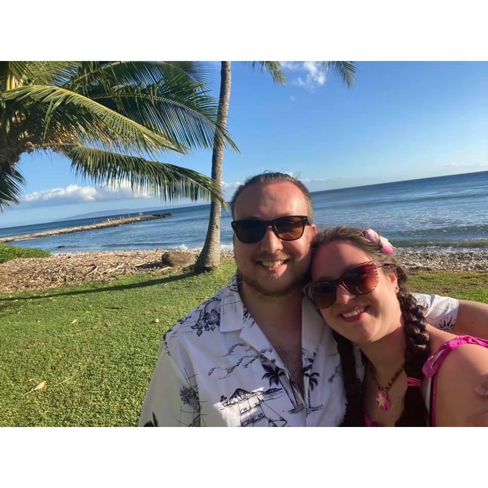 Our first trip together in Maui.