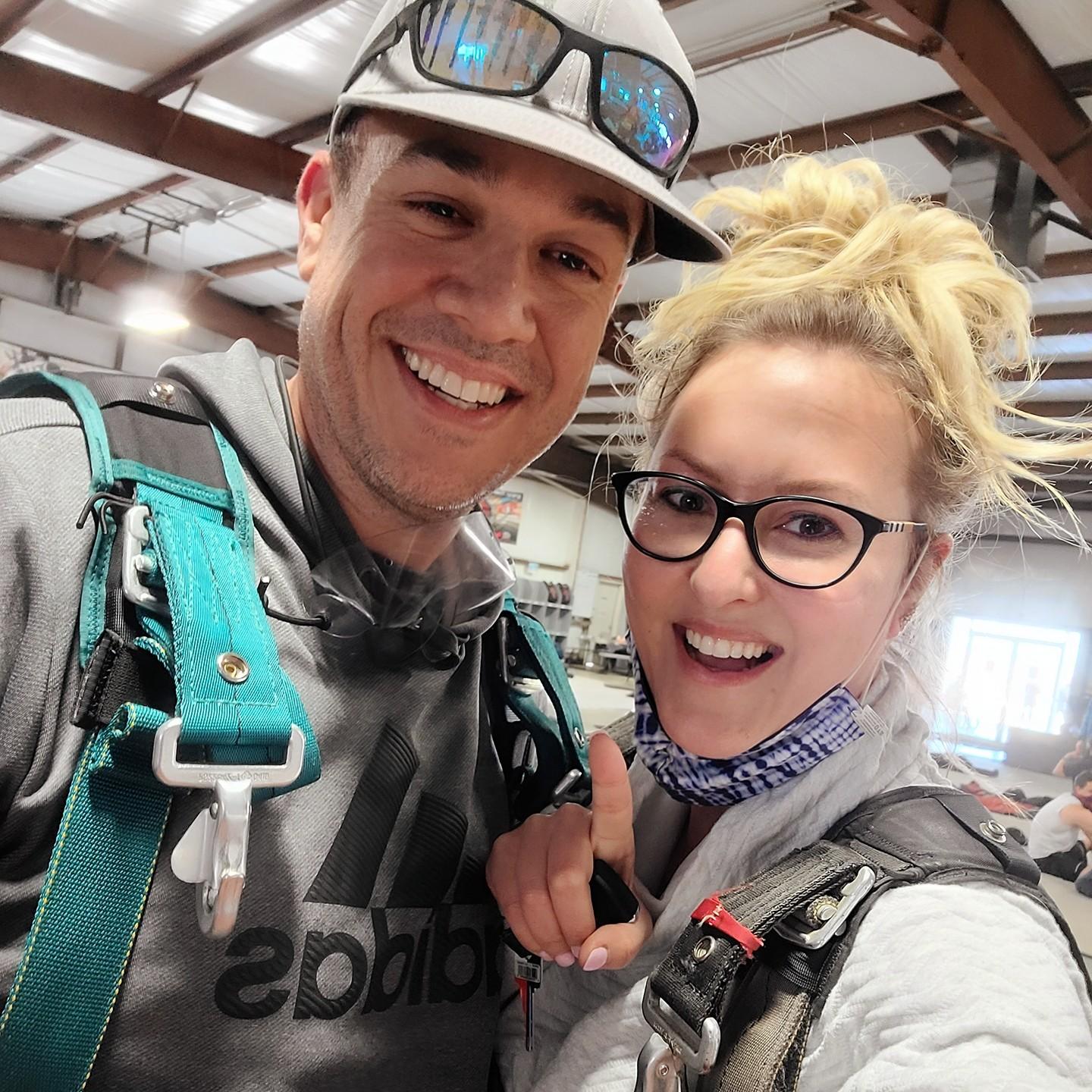 Sky Dive for Wills 47th bday