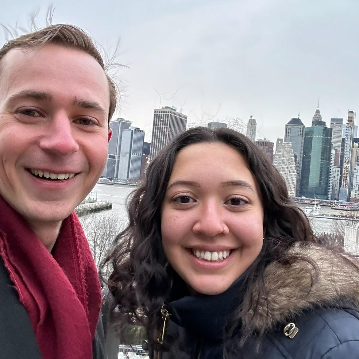 Our first date!