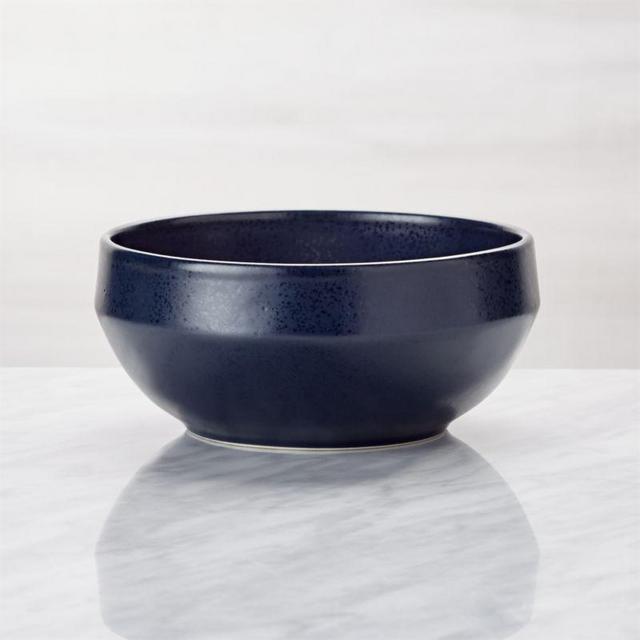 Visto Navy Stoneware Cereal Bowl