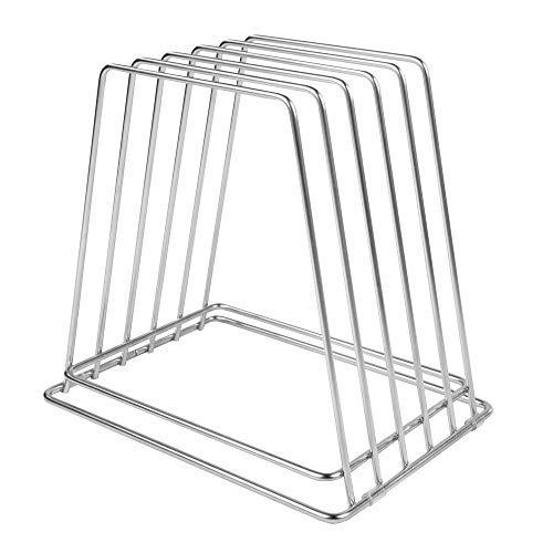 Professional Kitchen Cutting Board Organizer, Stainless Steel Rack NSF Fits Baking Sheets