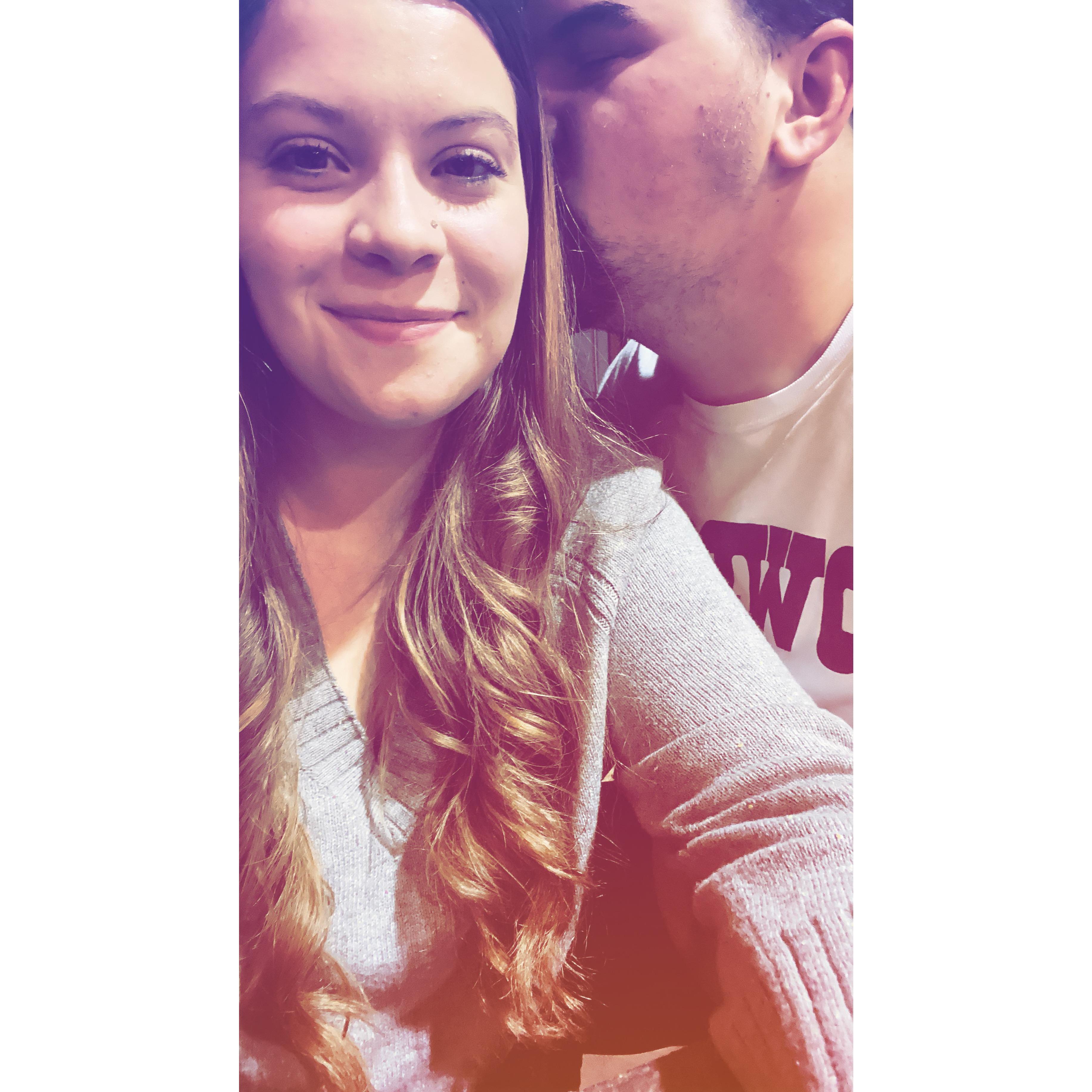 Our first picture together