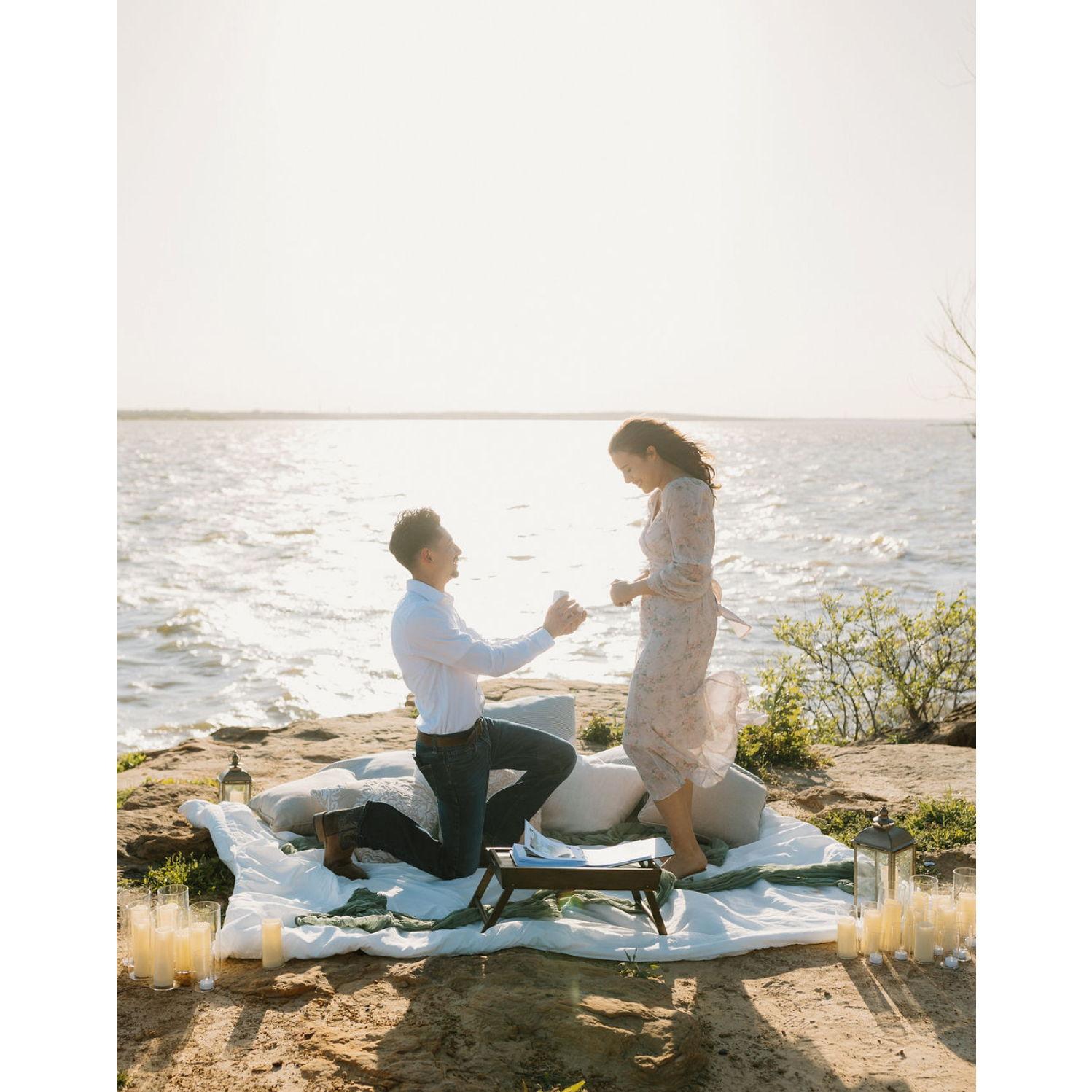 The moment she said " Yes "
