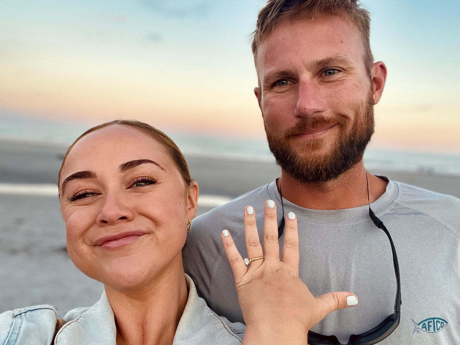 Engaged in York Beach!