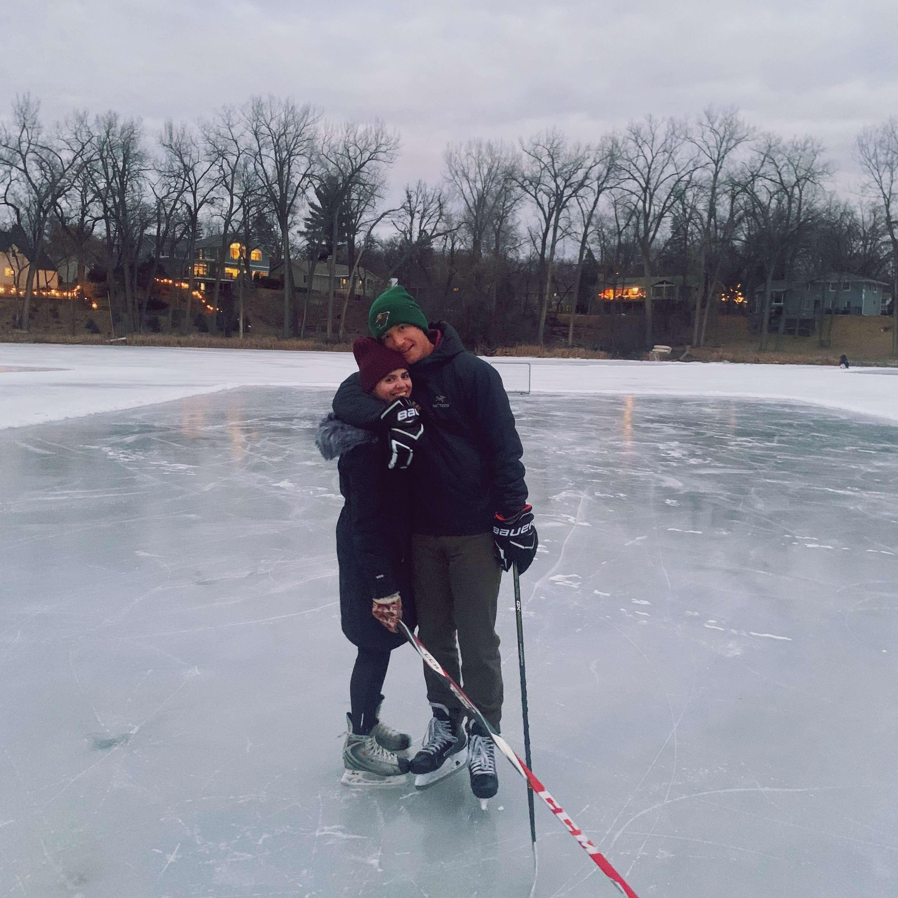 Hockey at the Lee's!