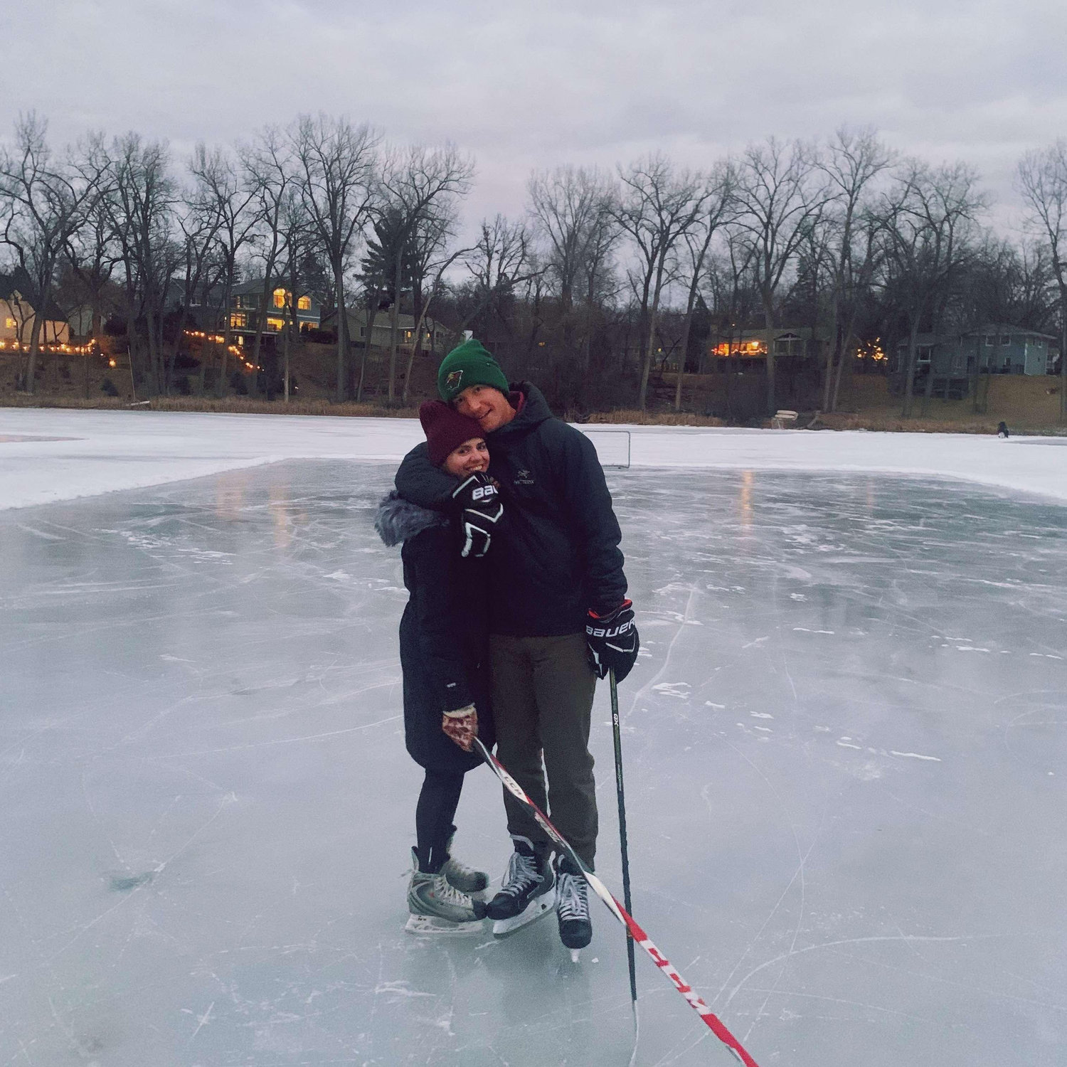 Hockey at the Lee's!