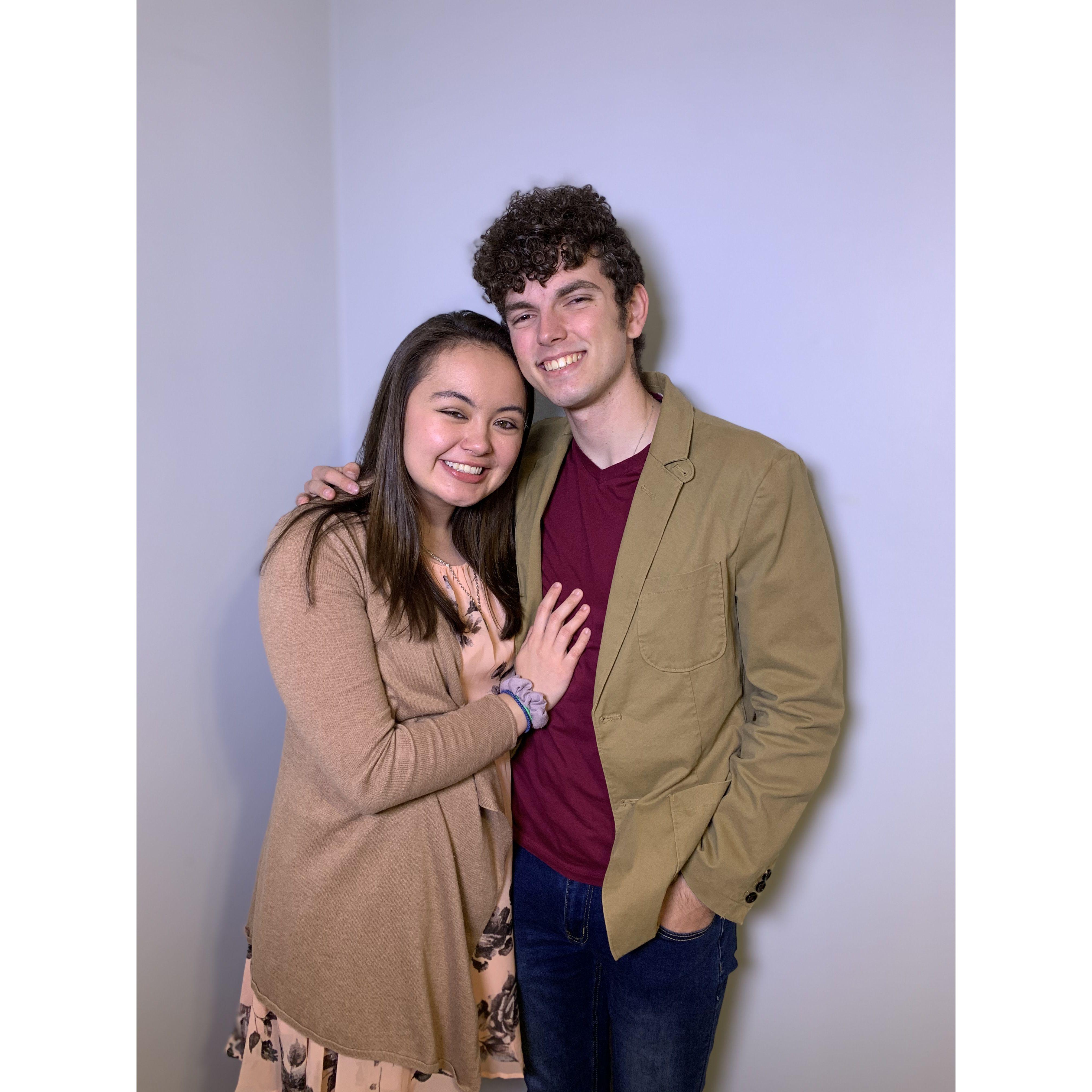 Our first date on Valentines Day 2020!