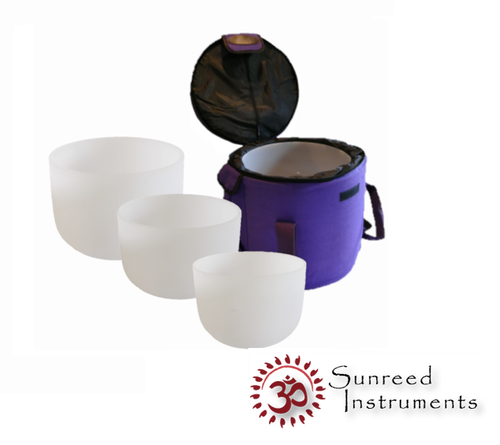 3 Bowl Harmonic Set With Accessories