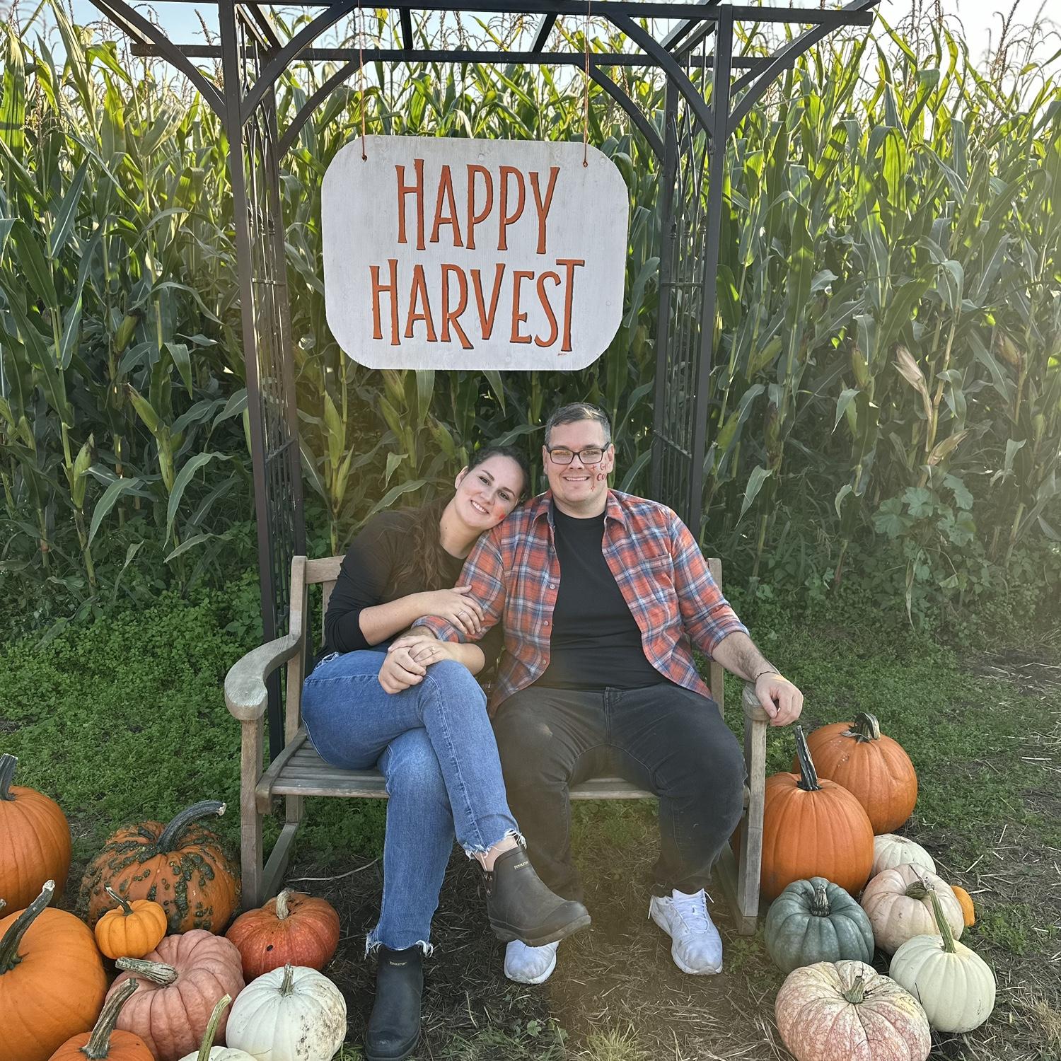 Harvest Festival 2024 - the day after we got engaged