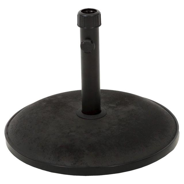 33 pound Round Patio Umbrella Base - Black - Christopher Knight Home