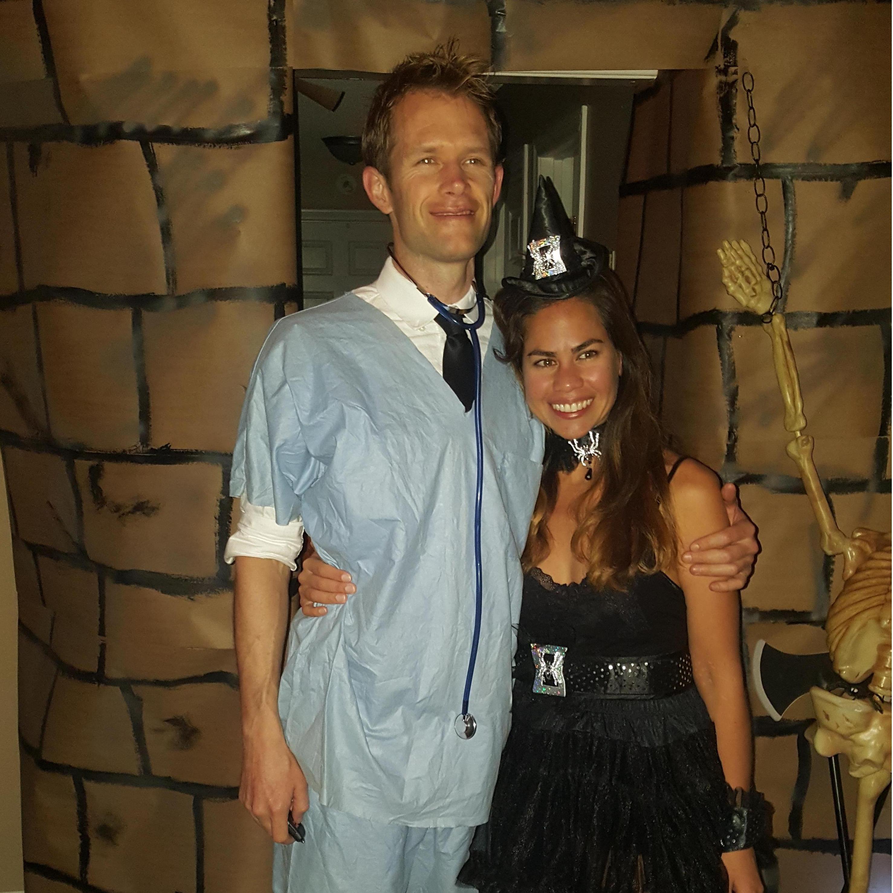 Halloween at the Silver House, Dana Point, California. 2016.