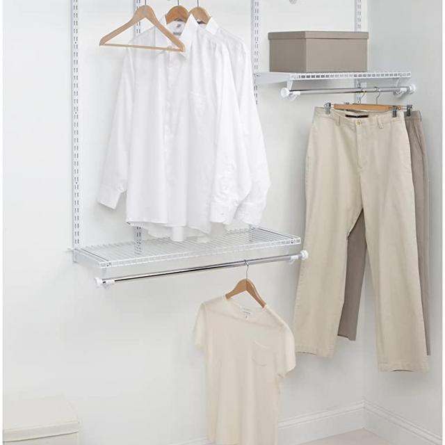 Rubbermaid Configurations Closet Kits, 3-6 ft., White