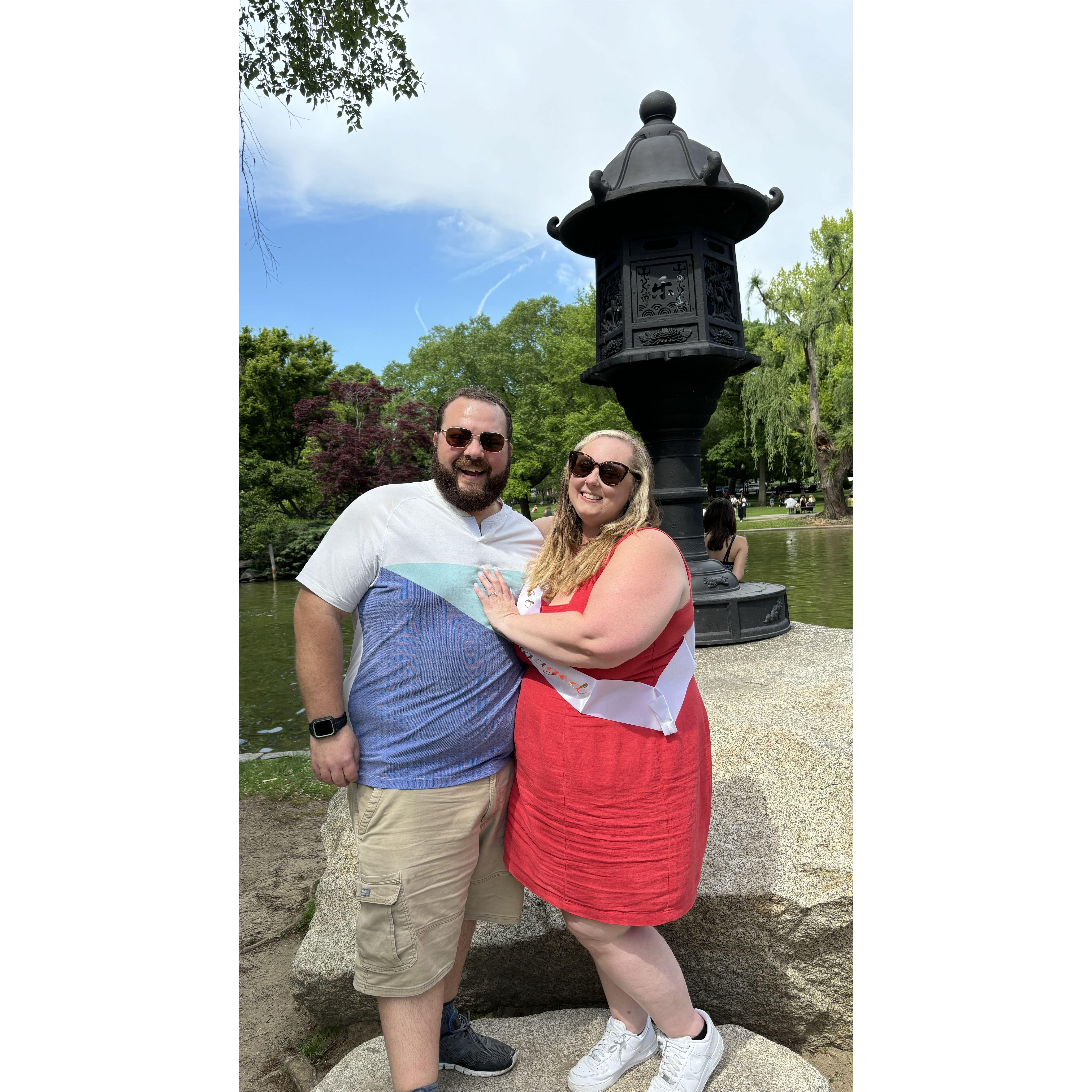 I said "Yes!"