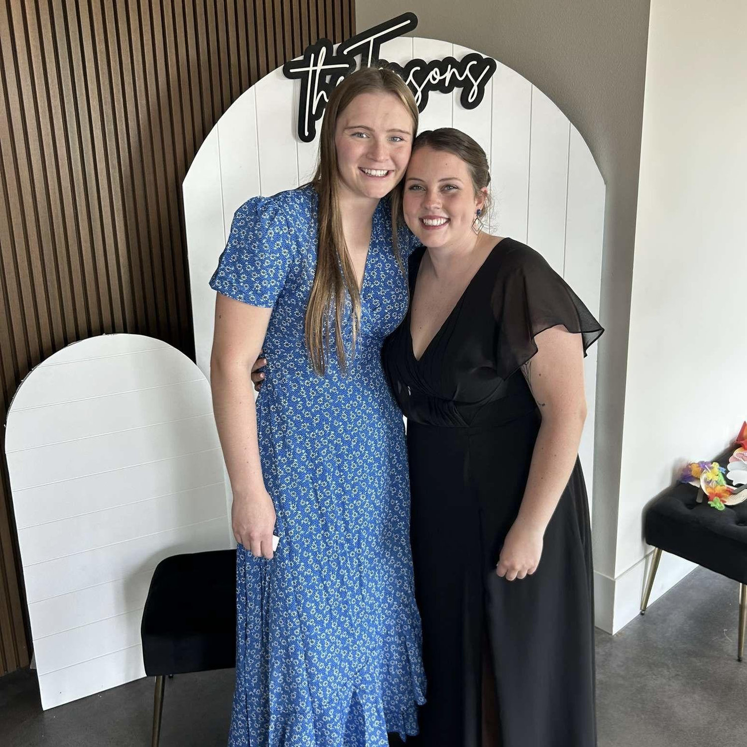 June 2023: Megan's sisters' wedding! With our busy work schedules, we did not get to visit each other many times this summer, but our daily facetimes continued!