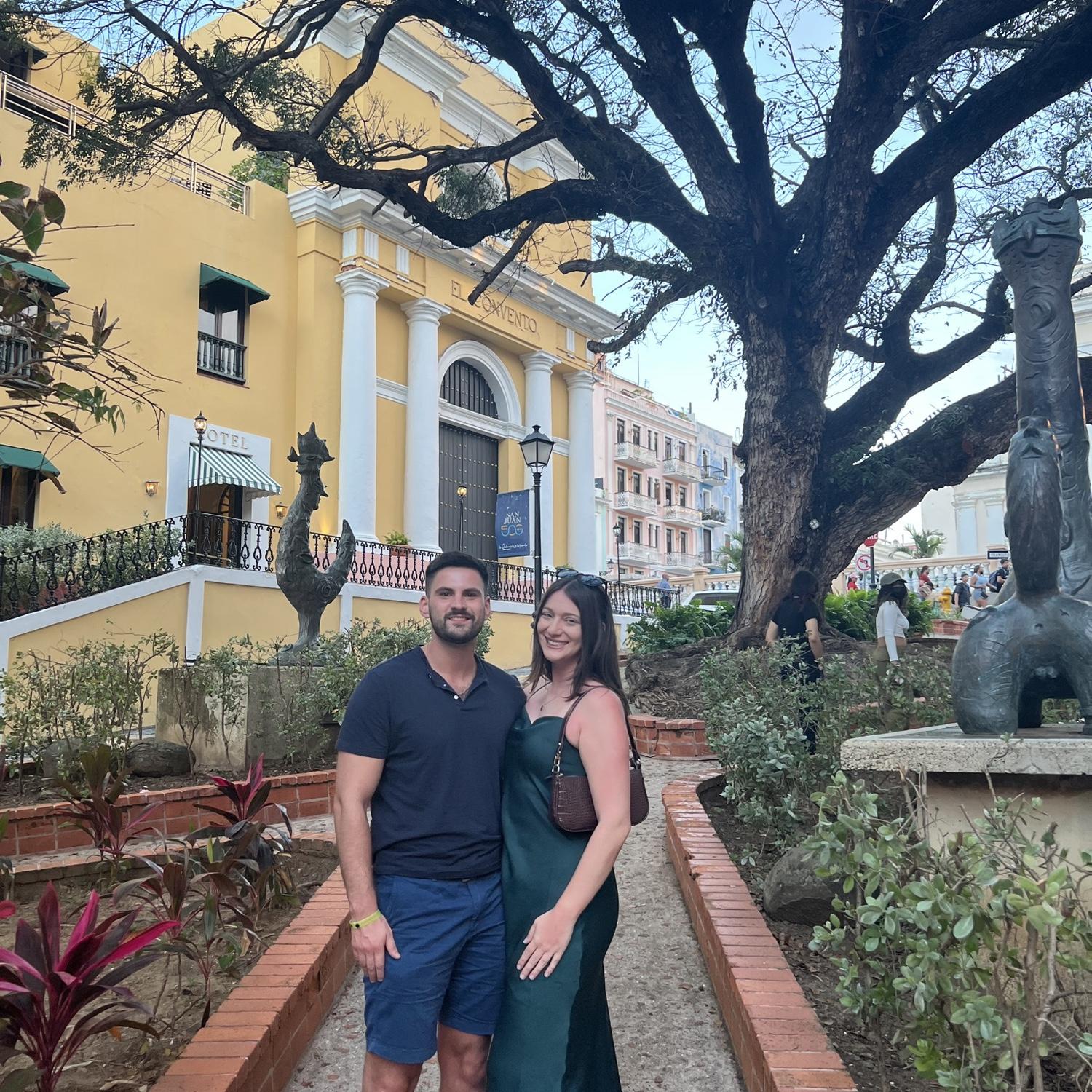 2022: Exploring more of Old San Juan in Puerto Rico.