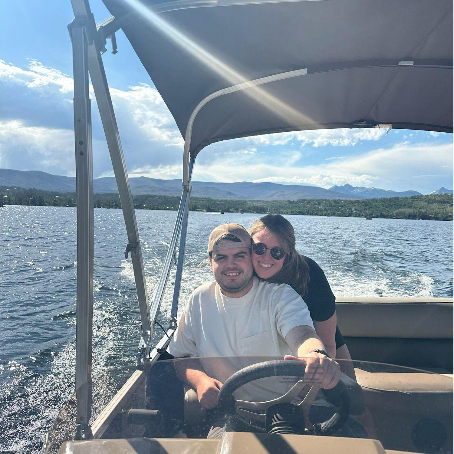 Boat ride in Colorado!
