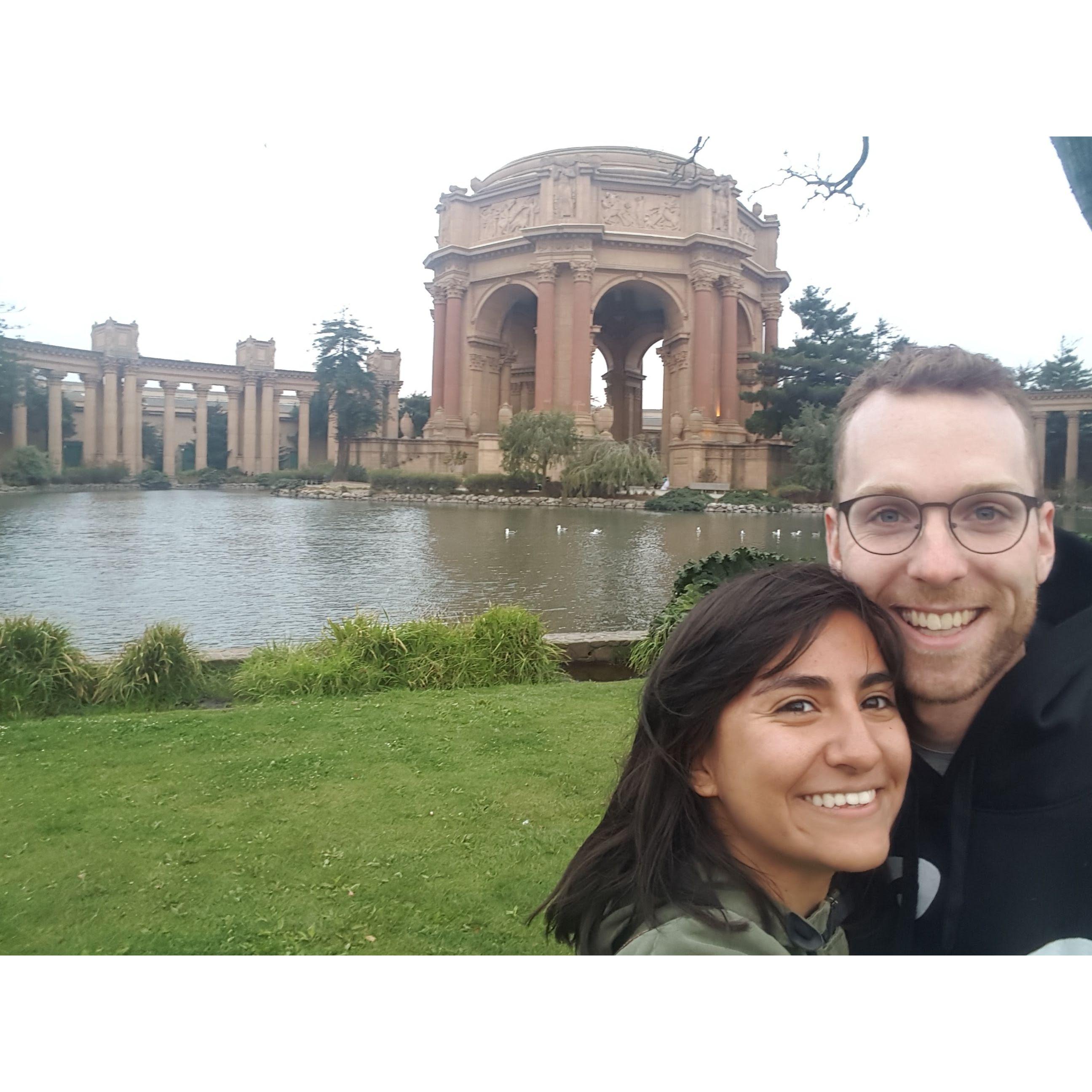 Palace of Fine Arts in San Francisco - August 2016